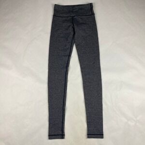 Lululemon Leggings Women's Size 2 Gray Chevron
